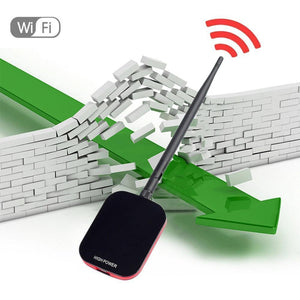 Planet Gates N9000 Free Internet Wireless USB WiFi Adapter 150Mbps Long Range + Wi fi Antenna Wi-fi Receiver