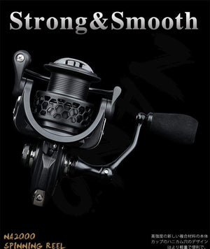 Planet Gates NA 2000 3000 4000 5000 Saltwater Spinning Fishing Reel 9BB Speed Ratio 5.2:1 Aluminum Spool Carp Fishing Reel
