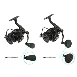 Planet Gates NA 2000 3000 4000 5000 Saltwater Spinning Fishing Reel 9BB Speed Ratio 5.2:1 Aluminum Spool Carp Fishing Reel