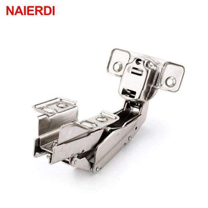 Planet Gates NAIERDI 175 Degree Cold Rolled Steel Fixed Hinge Rustless Iron Cabinet Cupboard Door Hinges For Furniture Hardware