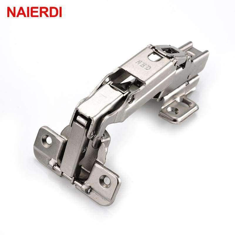Planet Gates NAIERDI 175 Degree Cold Rolled Steel Fixed Hinge Rustless Iron Cabinet Cupboard Door Hinges For Furniture Hardware