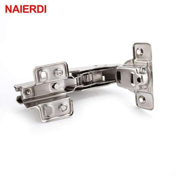 Planet Gates NAIERDI 175 Degree Cold Rolled Steel Fixed Hinge Rustless Iron Cabinet Cupboard Door Hinges For Furniture Hardware