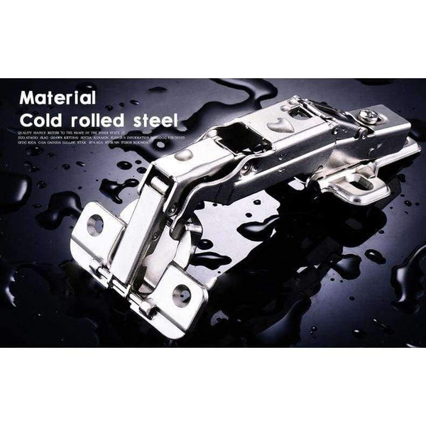 Planet Gates NAIERDI 175 Degree Cold Rolled Steel Fixed Hinge Rustless Iron Cabinet Cupboard Door Hinges For Furniture Hardware