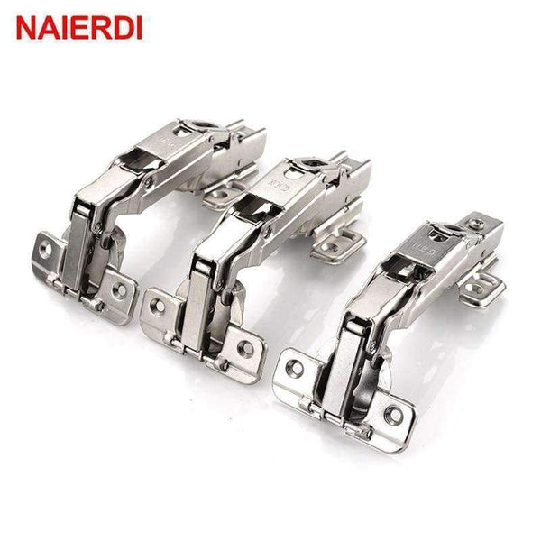Planet Gates NAIERDI 175 Degree Cold Rolled Steel Fixed Hinge Rustless Iron Cabinet Cupboard Door Hinges For Furniture Hardware