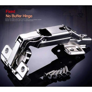 Planet Gates NAIERDI 175 Degree Hinges Cold Rolled Steel Fixed Cabinet Cupboard Door Thick Board Angle Hinge For Furniture Hardware