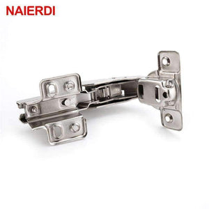 Planet Gates NAIERDI 175 Degree Hinges Cold Rolled Steel Fixed Cabinet Cupboard Door Thick Board Angle Hinge For Furniture Hardware