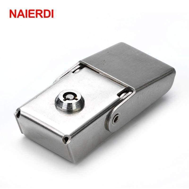 Planet Gates NAIERDI J605 Advertisement Lock Stainless Steel Cabinet Boxes Hasp LED Light Trunk Accessory Locks For Industry Hardware