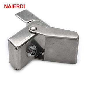 Planet Gates NAIERDI J605 Advertisement Lock Stainless Steel Cabinet Boxes Hasp LED Light Trunk Accessory Locks For Industry Hardware