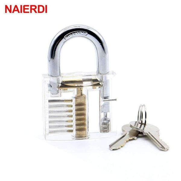 Planet Gates NAIERDI Practice Lock With Broken Key Removing Hooks Lock Kit Locksmith Wrench Row Tension Tool Extractor Set Furniture Hardware