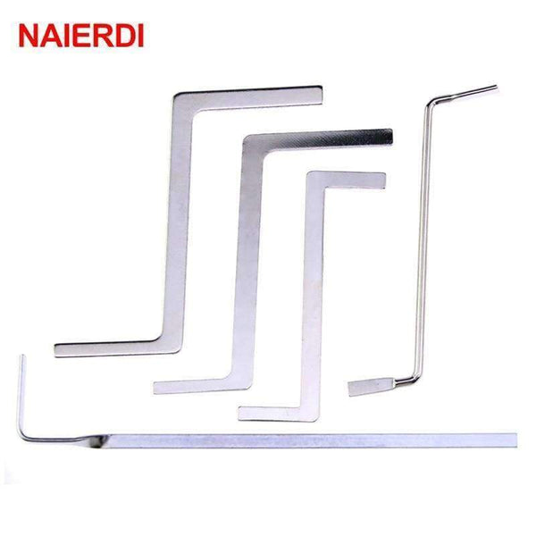 Planet Gates NAIERDI Practice Lock With Broken Key Removing Hooks Lock Kit Locksmith Wrench Row Tension Tool Extractor Set Furniture Hardware