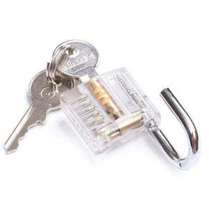 Planet Gates NAIERDI Practice Padlock Locksmith Hand Tool Transparent Visible Lock Pick With Broken Key Removing Hooks Extractor Set Hardware