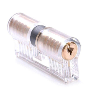 Planet Gates NAIERDI Transparent Locksmith Locks Cutaway Training Skill Professional Visible Practice Padlock Copper Lock Pick Tools Hardware