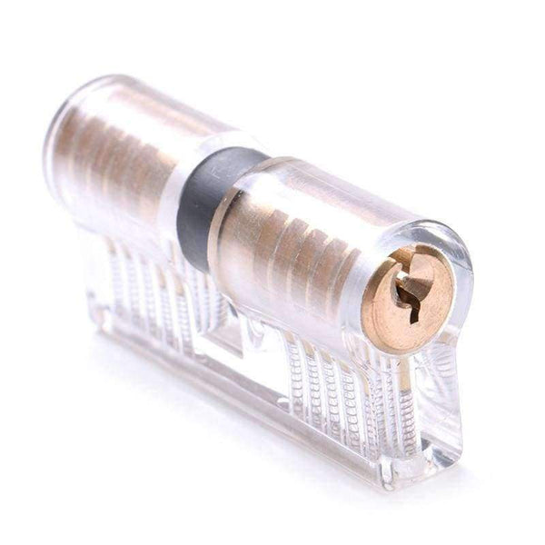 Planet Gates NAIERDI Transparent Locksmith Locks Cutaway Training Skill Professional Visible Practice Padlock Copper Lock Pick Tools Hardware