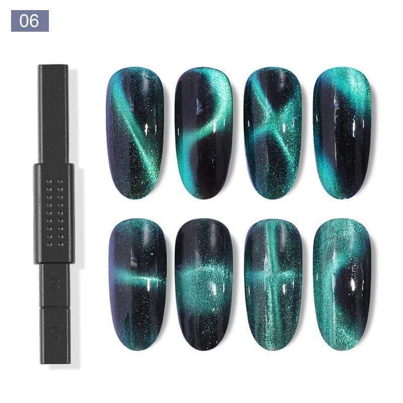 Planet Gates Nail Art Magnet Stick Cat Eyes Magnet for Nail Gel Polish 3D Line Strip Effect Strong Magnetic Pen Tools for Gel Varnish Tools