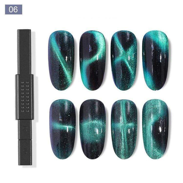 Planet Gates Nail Art Magnet Stick Cat Eyes Magnet for Nail Gel Polish 3D Line Strip Effect Strong Magnetic Pen Tools for Gel Varnish Tools