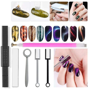 Planet Gates Nail Art Magnet Stick Cat Eyes Magnet for Nail Gel Polish 3D Line Strip Effect Strong Magnetic Pen Tools for Gel Varnish Tools