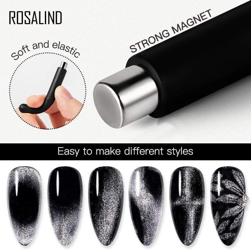 Planet Gates Nail Art Magnet Stick Cat Eyes Magnet for Nail Gel Polish 3D Line Strip Effect Strong Magnetic Pen Tools Gel Varnish
