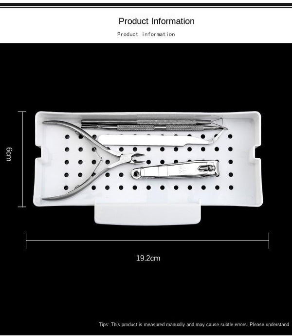 Planet Gates Nail Art Tool Sterilization Box Alcohol Cleaning Simple And Convenient Operation