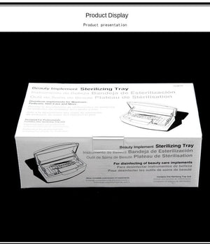 Planet Gates Nail Art Tool Sterilization Box Alcohol Cleaning Simple And Convenient Operation