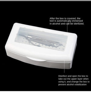 Planet Gates Nail Art Tool Sterilization Box Alcohol Cleaning Simple And Convenient Operation