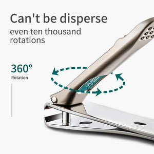 Planet Gates Nail Clippers Stainless Steel Curved blade Clipper Fingernail Scissors Cutter Manicure tools trimmer with nail files