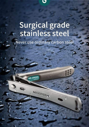 Planet Gates Nail Clippers Stainless Steel Curved blade Clipper Fingernail Scissors Cutter Manicure tools trimmer with nail files