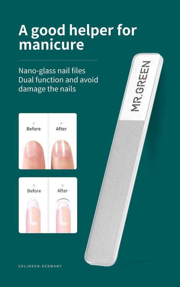 Planet Gates Nail Clippers Stainless Steel Curved blade Clipper Fingernail Scissors Cutter Manicure tools trimmer with nail files