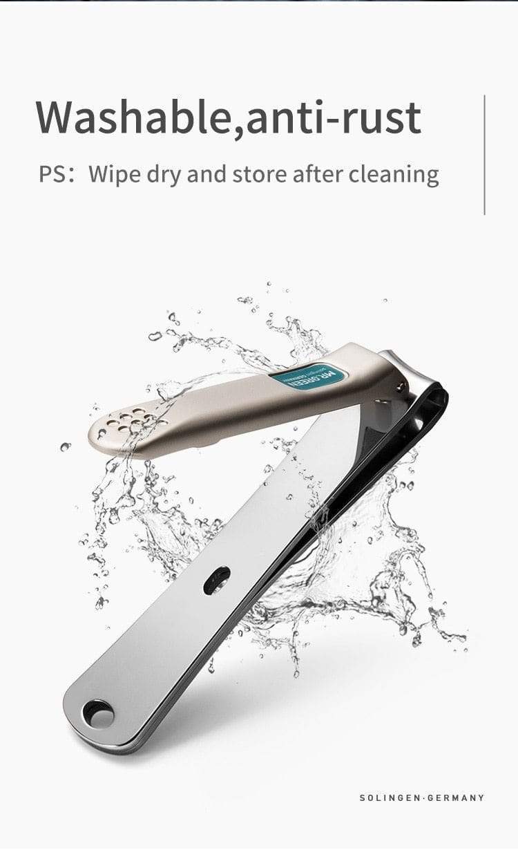 Planet Gates Nail Clippers Stainless Steel Curved blade Clipper Fingernail Scissors Cutter Manicure tools trimmer with nail files