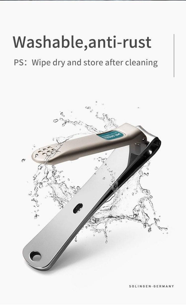 Planet Gates Nail Clippers Stainless Steel Curved blade Clipper Fingernail Scissors Cutter Manicure tools trimmer with nail files