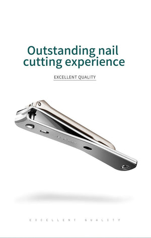 Planet Gates Nail Clippers Stainless Steel Curved blade Clipper Fingernail Scissors Cutter Manicure tools trimmer with nail files