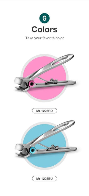 Planet Gates Nail Clippers Stainless Steel Wide Jaw Opening Manicure Fingernail Cutter Thick Hard Ingrown Toenail Scissors tools
