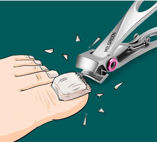 Planet Gates Nail Clippers Stainless Steel Wide Jaw Opening Manicure Fingernail Cutter Thick Hard Ingrown Toenail Scissors tools