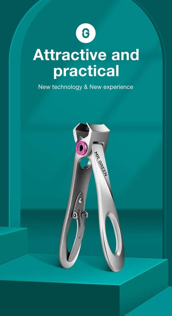 Planet Gates Nail Clippers Stainless Steel Wide Jaw Opening Manicure Fingernail Cutter Thick Hard Ingrown Toenail Scissors tools