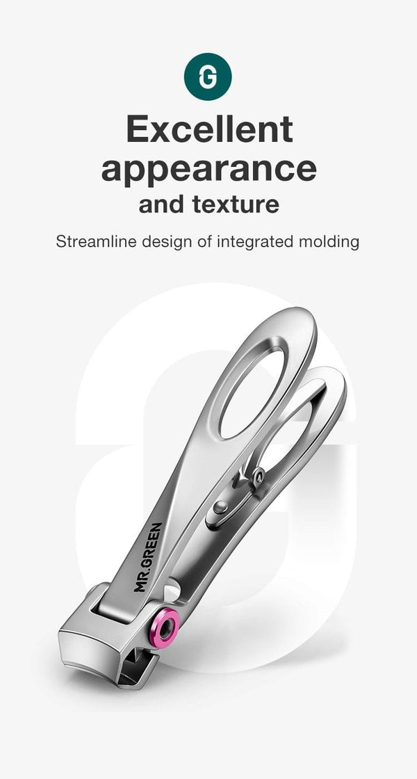 Planet Gates Nail Clippers Stainless Steel Wide Jaw Opening Manicure Fingernail Cutter Thick Hard Ingrown Toenail Scissors tools