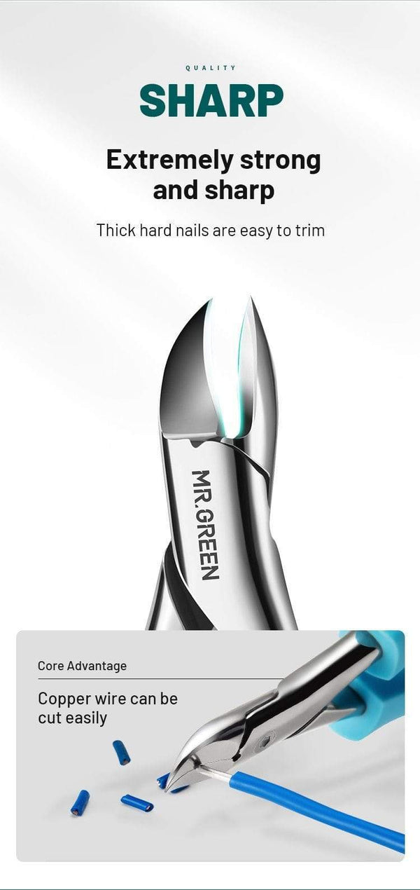 Planet Gates Nail Clippers Toenail Cutters Pedicure Manicure Tools Anti-Splash Ingrown Paronychia Professional Correction Tool Sets