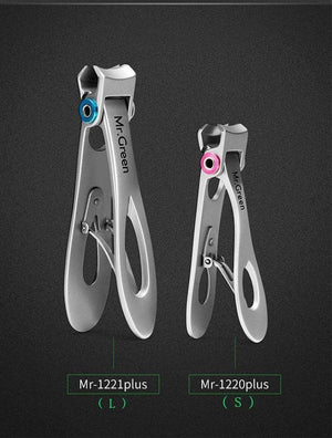 Planet Gates Nail clippers  Trimmer Stainless Steel Nail tools manicure Thick Nails  cutter  scissors with glass nail file