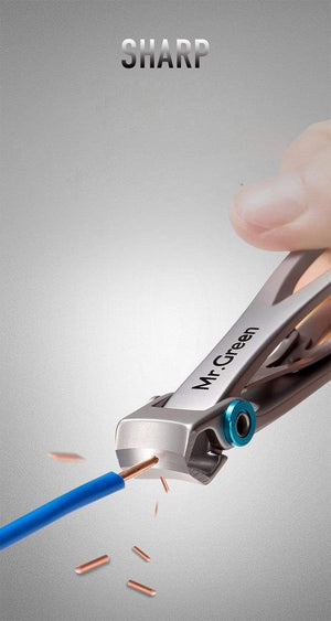 Planet Gates Nail clippers  Trimmer Stainless Steel Nail tools manicure Thick Nails  cutter  scissors with glass nail file