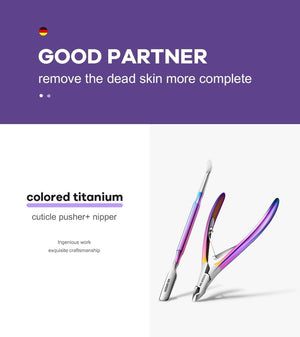 Planet Gates Nail Cuticle Nipper Cutter Pusher Professional Manicure Scissors Sharp Clippers Gel Art Pedicure Tools  Remover