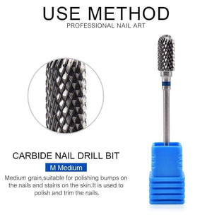 Planet Gates Nail Drill Bit Carbide Milling Cutters Nail Art Tool for Electric Manicure Nail Drill Machine Nails Accessories Remove gel tools