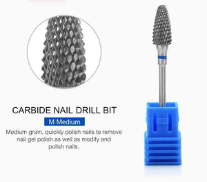Planet Gates Nail Drill Bit Carbide Milling Cutters Nail Art Tool for Electric Manicure Nail Drill Machine Nails Accessories Remove gel tools