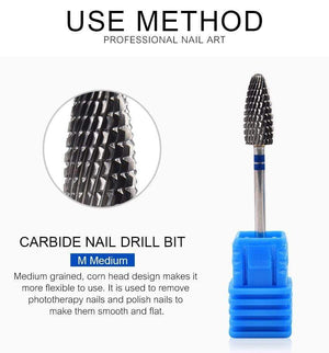 Planet Gates Nail Drill Bit Carbide Milling Cutters Nail Art Tool for Electric Manicure Nail Drill Machine Nails Accessories Remove gel tools
