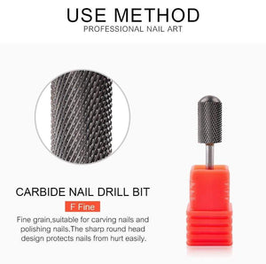 Planet Gates Nail Drill Bit Carbide Milling Cutters Nail Art Tool for Electric Manicure Nail Drill Machine Nails Accessories Remove gel tools