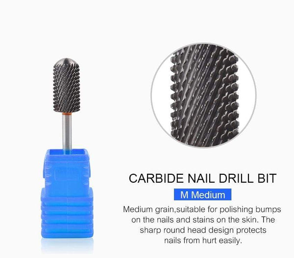 Planet Gates Nail Drill Bit Carbide Milling Cutters Nail Art Tool for Electric Manicure Nail Drill Machine Nails Accessories Remove gel tools