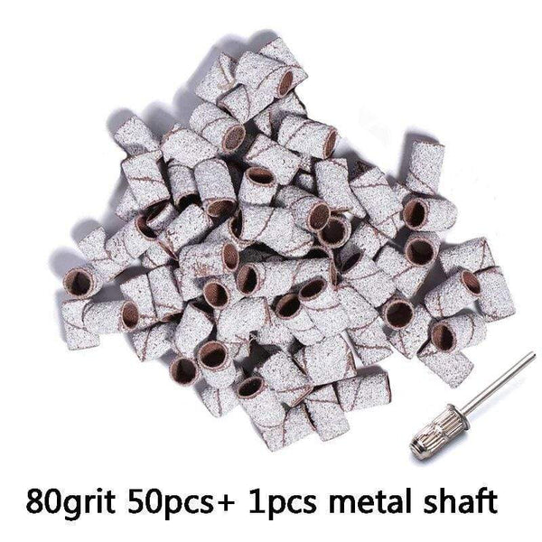 Planet Gates Nail Drill Bits Foot Care Polishing Manicure Gel Polish Remover Replacement Tools Cutter Zebra Sanding Bands