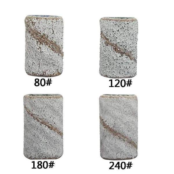 Planet Gates Nail Drill Bits Foot Care Polishing Manicure Gel Polish Remover Replacement Tools Cutter Zebra Sanding Bands