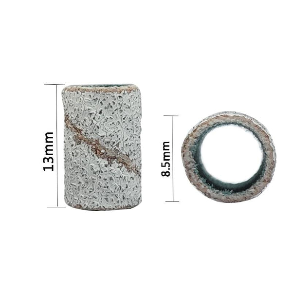 Planet Gates Nail Drill Bits Foot Care Polishing Manicure Gel Polish Remover Replacement Tools Cutter Zebra Sanding Bands