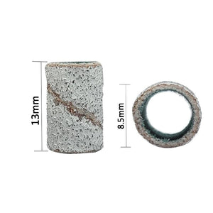 Planet Gates Nail Drill Bits Foot Care Polishing Manicure Gel Polish Remover Replacement Tools Cutter Zebra Sanding Bands