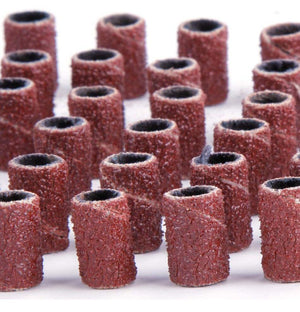 Planet Gates Nail Drill Bits Foot Care Polishing Manicure Gel Polish Remover Replacement Tools Cutter Zebra Sanding Bands