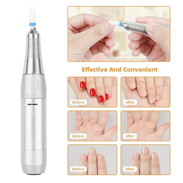 Planet Gates Nail Drill Bits Set with Box Ceramics Milling Cutter Manicure Machine Accessories Nail Tools Electric Nail Files