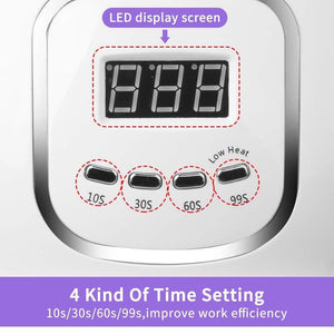 Planet Gates Nail Dryer for Regular Polish UV LED Lamp for Manicure Machine Tools 84/90/72W Touch LCD Ice Lamp for Gel Nail Drying Lamp